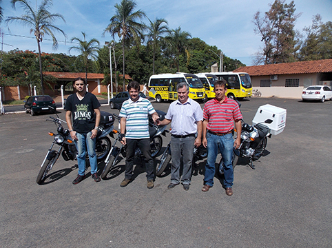 “Mi” entrega motocicletas para Secretaria e Departamentos