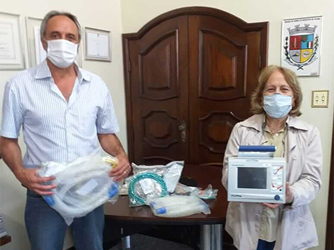 Prefeitura de Colina recebe do Governo Estadual, ventilador para tratamento da COVID-19
